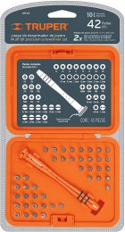 Desarmador de joyero 42 puntas Marca Truper1
